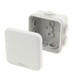 schneider electric 7-entry junction box with knockouts|Schneider Electric Junction Boxes .